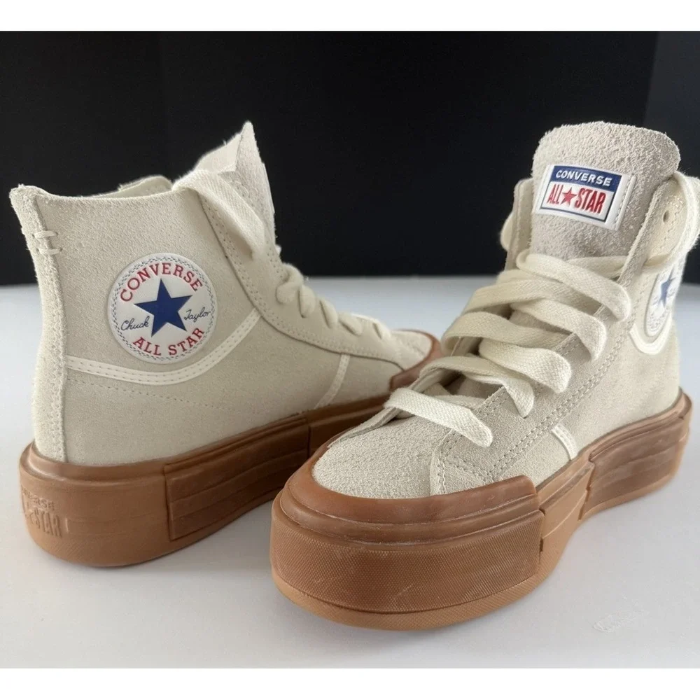 Converse Chuck Taylor All Star Lift Platform High Top Cream Gum Women 8 Men 6.5